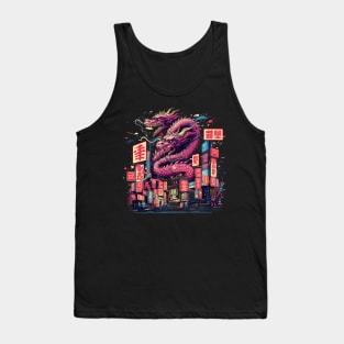 The Enchanted Dragon Building of Japan Tank Top